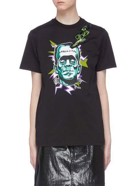 prada stampa frankenstein|prada frankenstein shirts.